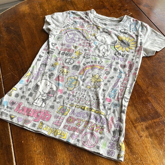 Vintage peanuts snoopy t-shirt. Juniors size large - Picture 3 of 5